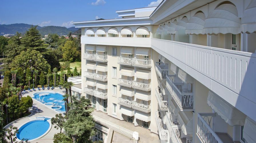 Hotel Due Torri Abano Terme Bagian luar foto